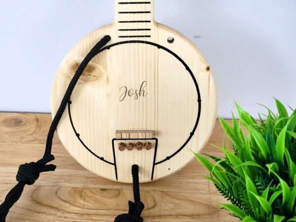 Sensory Toy Banjo with Strings for Imaginative Play - Image 2