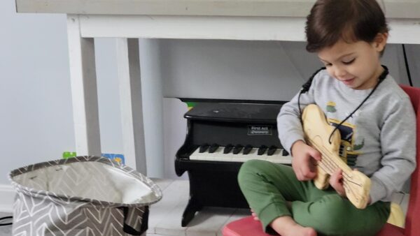 Sensory Toy Guitar without Strings for Silent Imaginative Play - Image 4