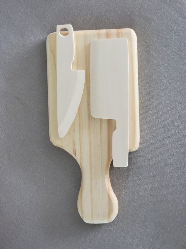 Sensory Toy - Cutting board with Knifes for Toddlers - Image 9