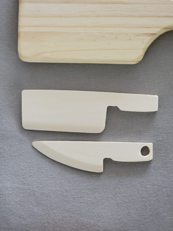 Sensory Toy - Cutting board with Knifes for Toddlers - Image 7